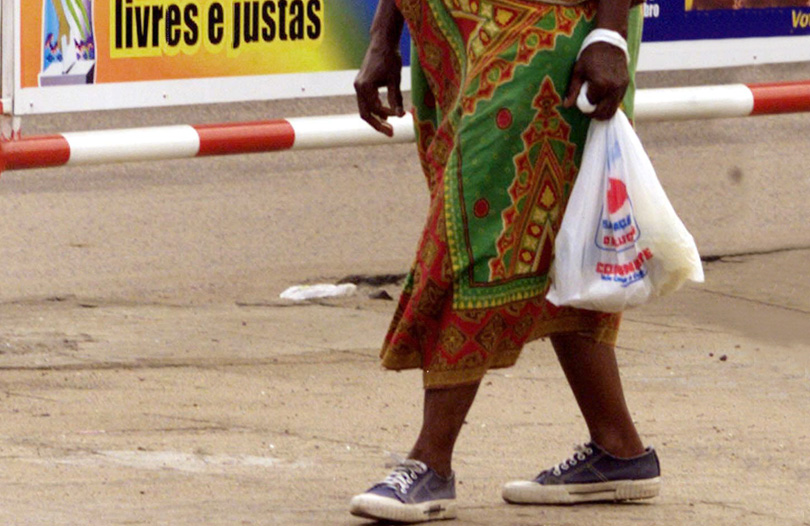 Moçambique plástico